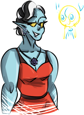 Vampire Vixen By Mon Mon Mon Mon - Cartoon (300x400)