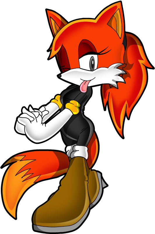 Ruby The Vixen Sa Style By Arkus0 - Ruby The Vixen Sonic (539x822)