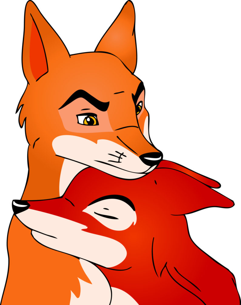 Fox And Vixen By Childhoodxd - Animals Of Farthing Wood Fox Vixen (795x1004)