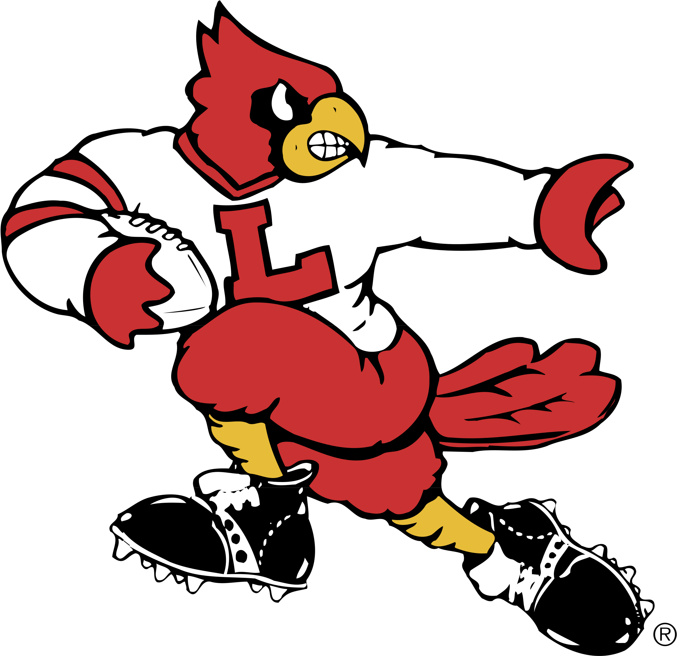 Louisville Cardinals Logo Png Transparent & Svg Vector - Louisville Cardinals Logo (2400x2400)