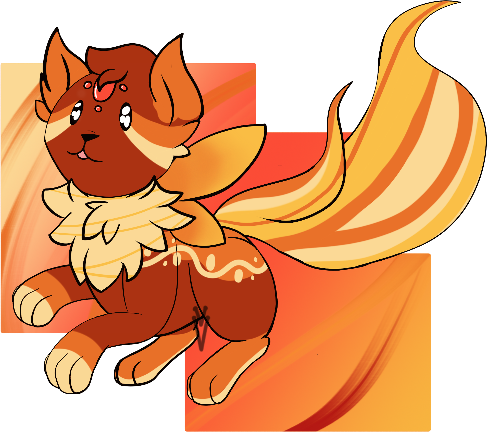 Saulsa By Velveteenvixen - Cartoon (2364x1892)