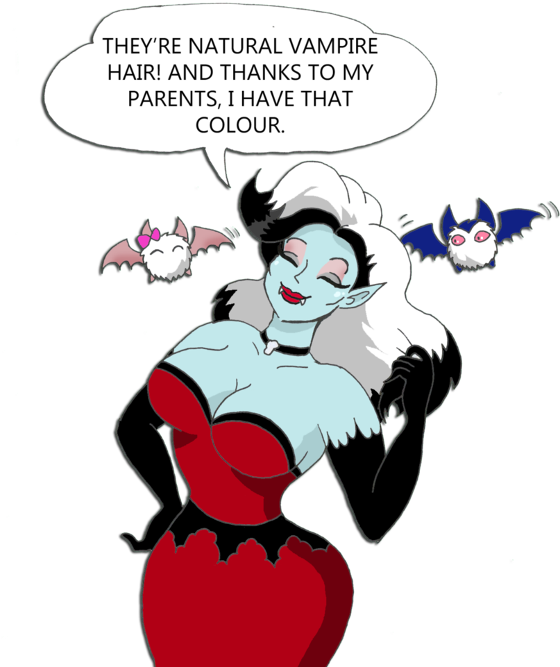 Vixen's Hair By Vampiralady - Cartoon (817x977)