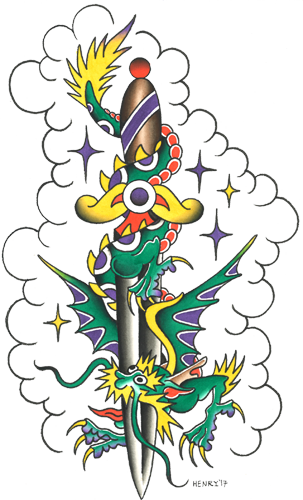 Pnw Tattoo Expo - Cartoon (303x500)