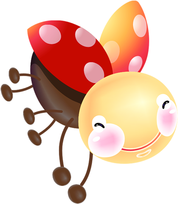 Cartoon Filii Clipart - Божья Коровка (764x800)