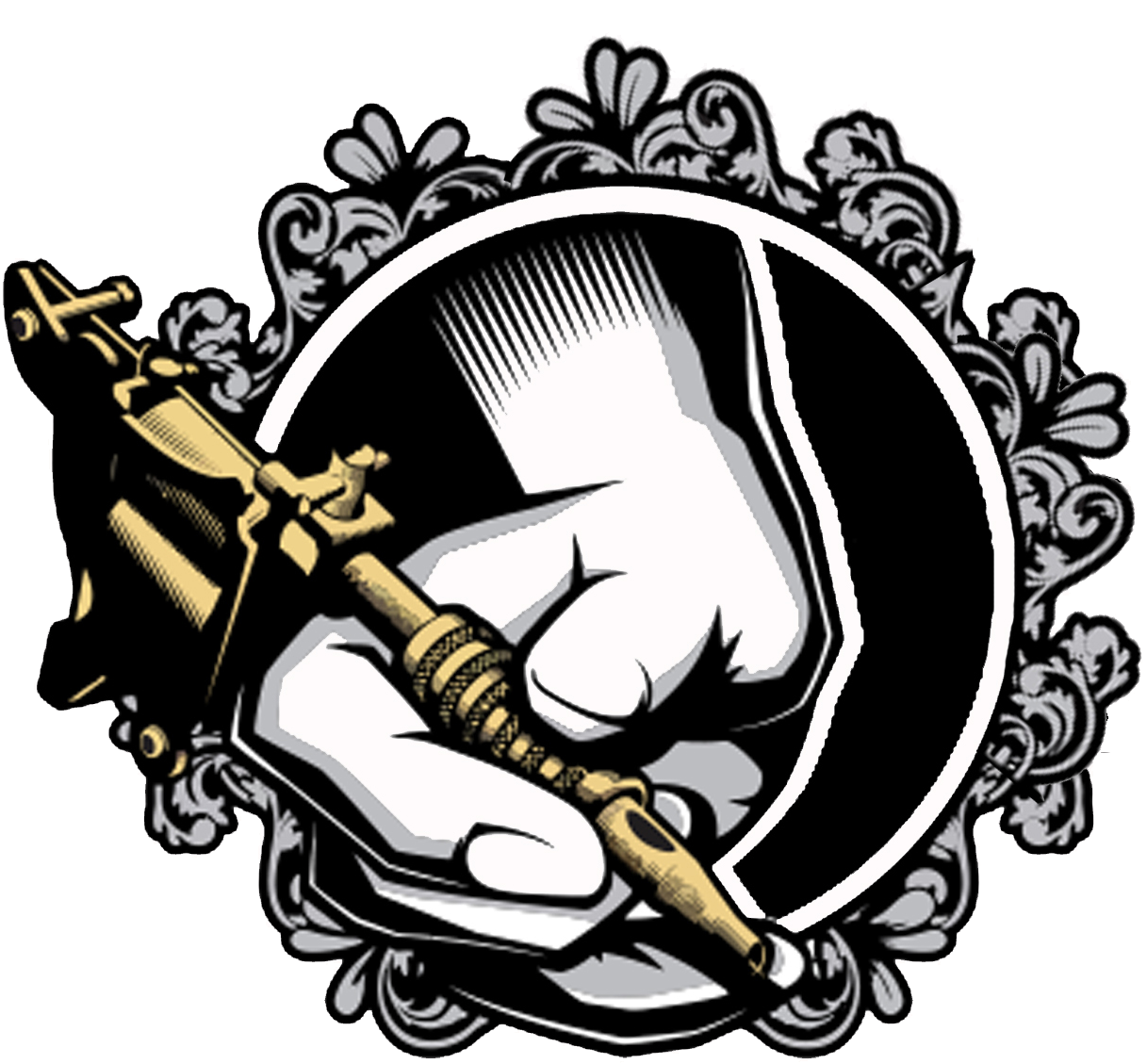 Tattoo Machine Tattoo Artist Tattoo Ink - Tattoo Machine Sticker (1356x1184)