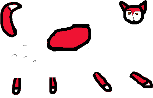 Sprite Sheet For Vixen - Sprite Sheet For Vixen (625x394)