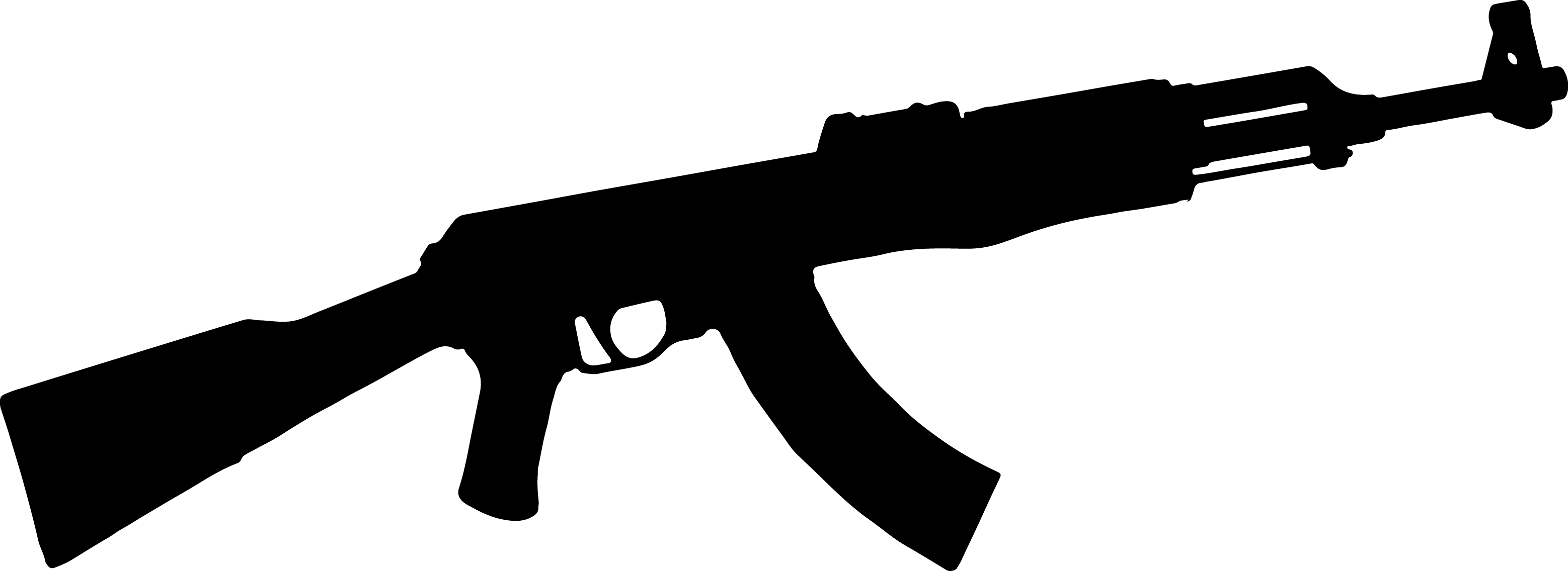 Free - Ak 47 Logo Png (3116x1136)