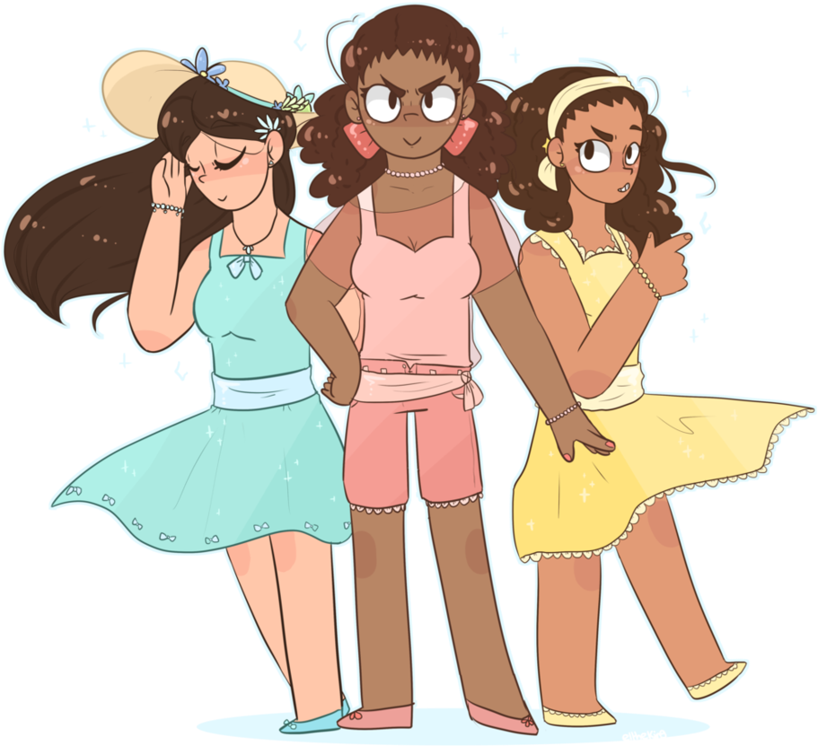 The Schuyler Sisters [ptmmb] [hamilton Au] By Eltheking - Schuyler Sisters Fan Art Modern (940x851)