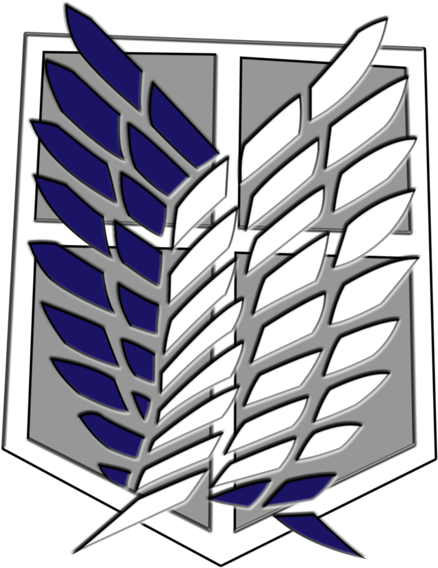 Wings Of Freedom Free To Use Png By V0xp0puli - Attack On Titan Icon (827x965)