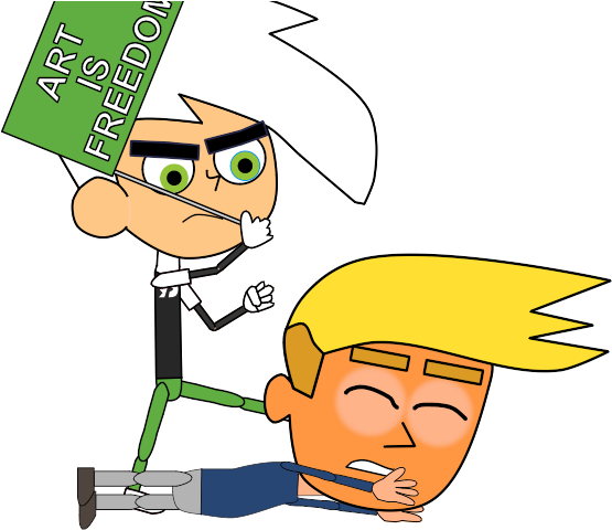 Art Is Freedom By Bearquarter2008 - Cartoon (872x486)