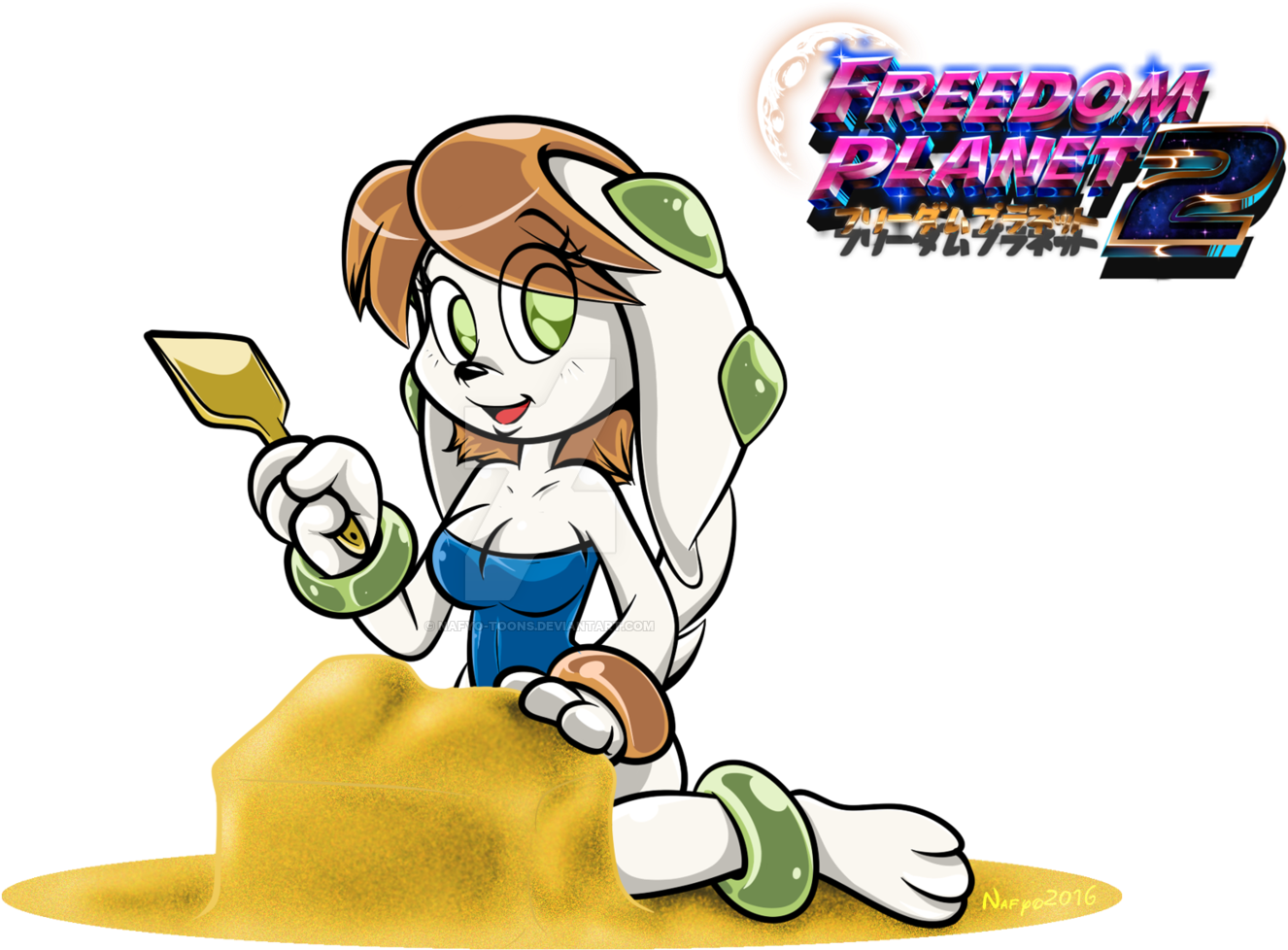 Commission - Milla Freedom Planet 1 (1600x1000)