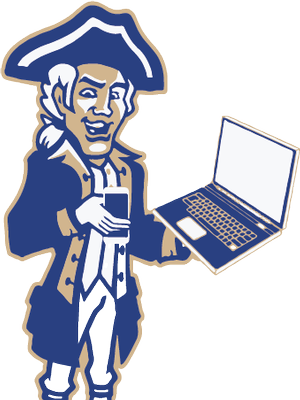 Alexander Hamilton Computer And Cellphone - Alexander Hamilton Computer And Cellphone (300x400)