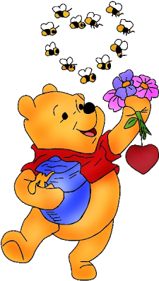 Valentine's Day Clipart Winnie The Pooh - Winnie The Pooh Valentines (400x400)
