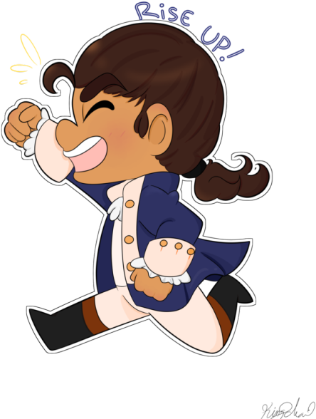 Hamilton Stickers Are Now Available On My Etsy The - Cartoon (500x666)