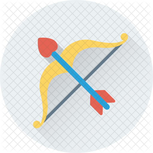 Cupid Bow Icon - Archery (512x512)