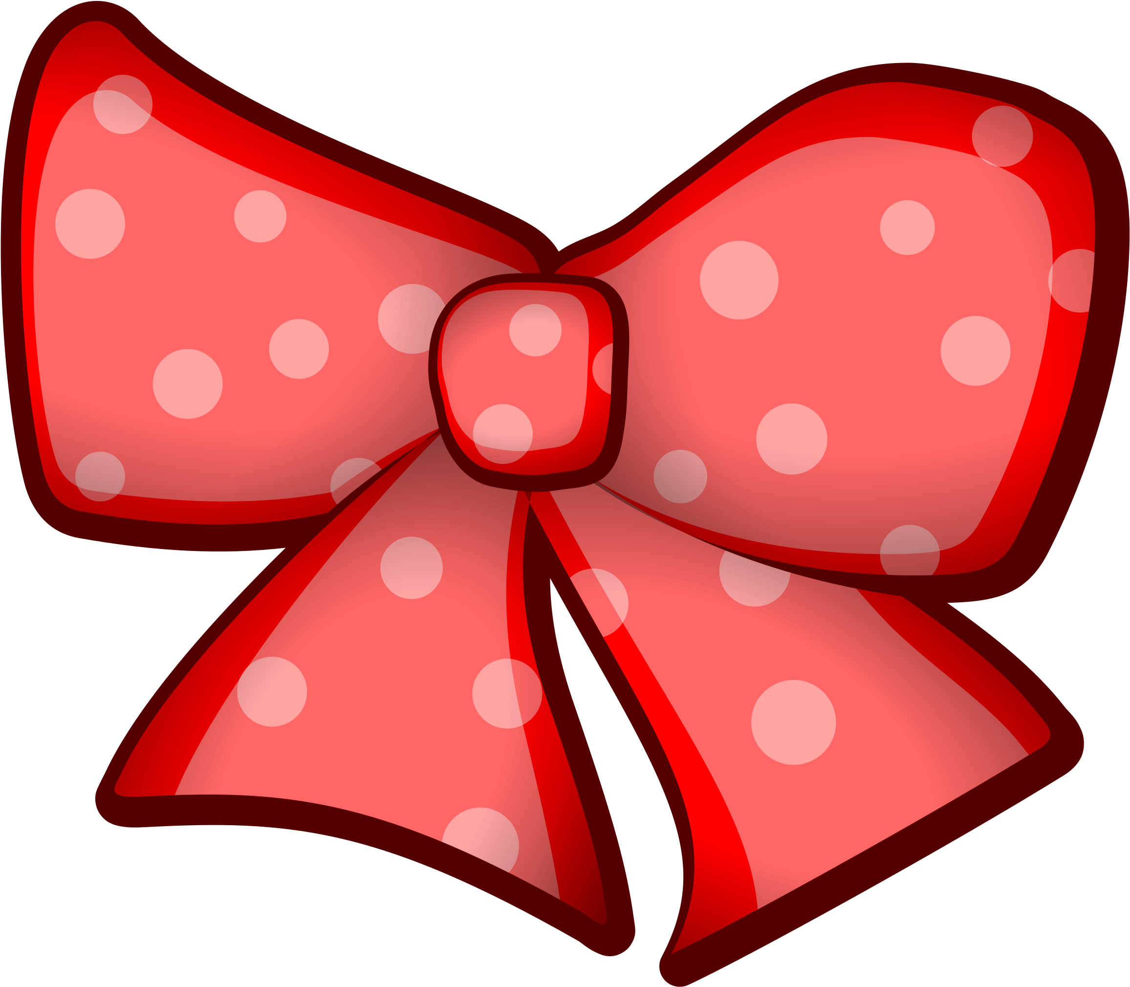 Clipart 8 - Hair Bow Clip Art (2400x2093)