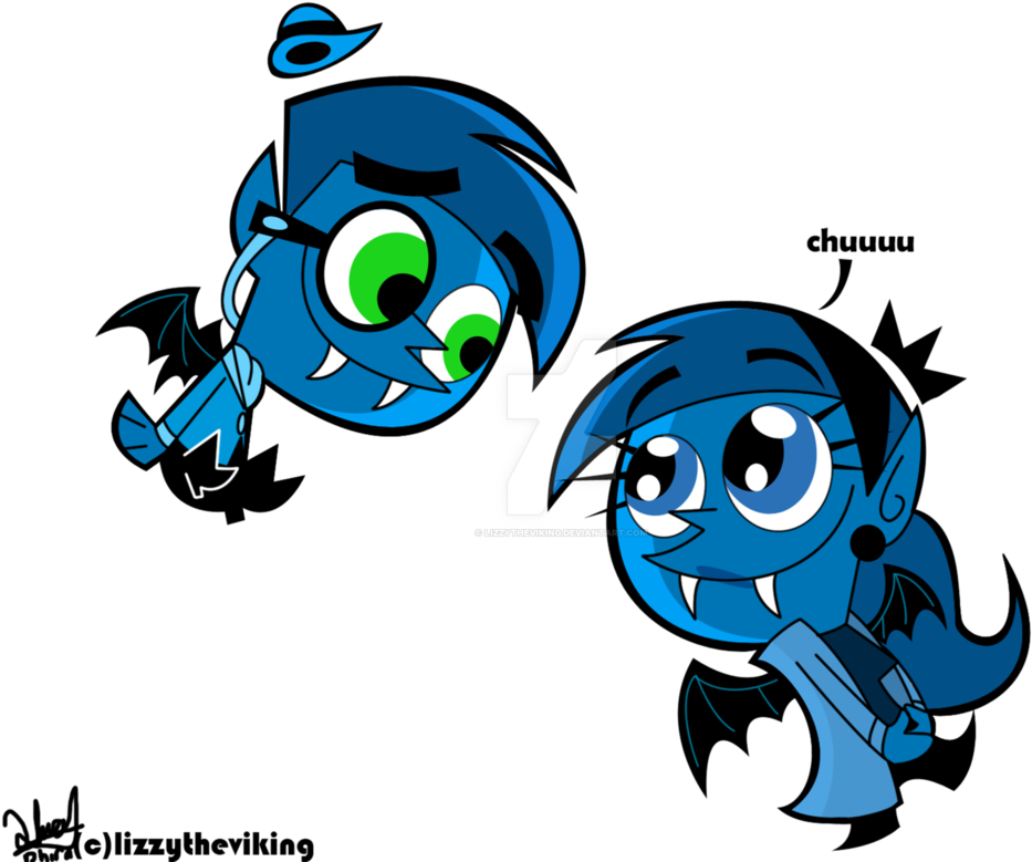 Adorable Anti-fairy By Auveiss - Fairly Oddparents Anti Cosmo (1016x786)