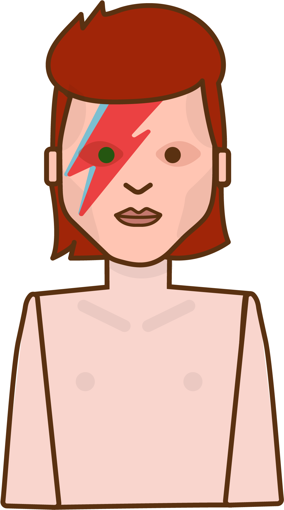 David Bowie A Lo Badi - David Bowie A Lo Badi (1129x2104)