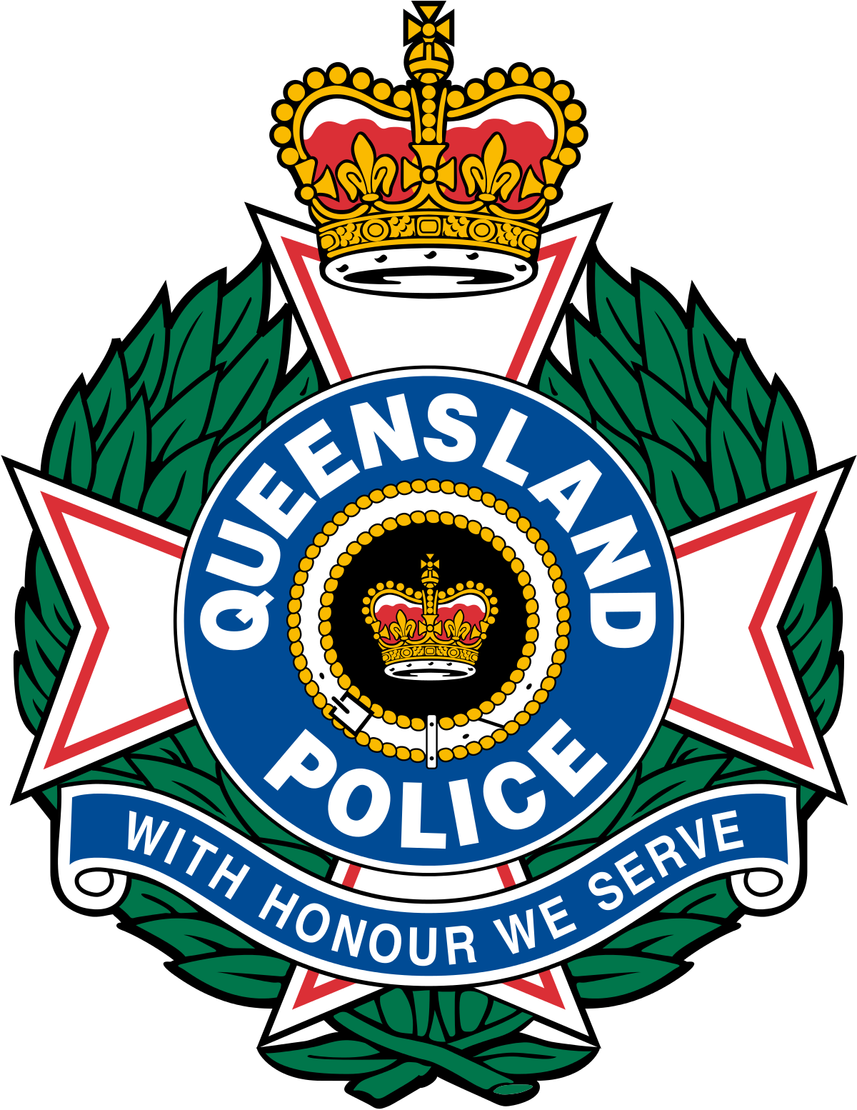 Queensland Svg - Queensland Police Service (1200x1554)