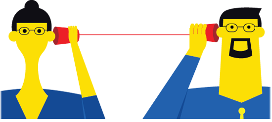 It May Seem Easy, But Good Listening Requires Effort - Illustration (550x248)