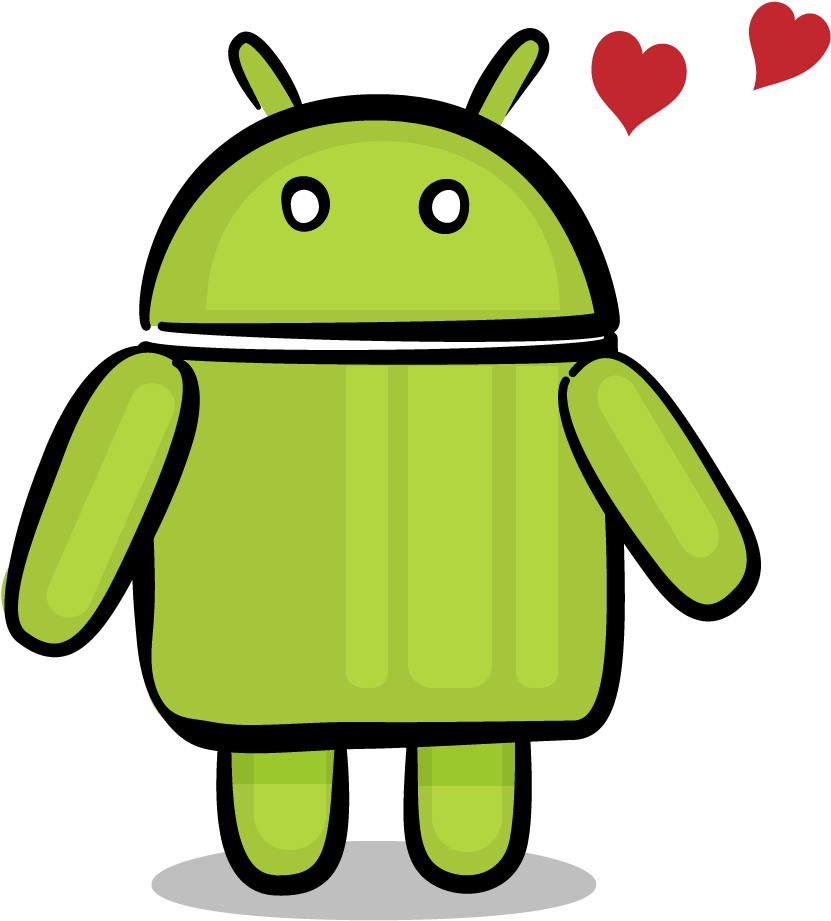 With The Recent Launch Of Our New Android And Kotlin - Android Happy (1000x1000)