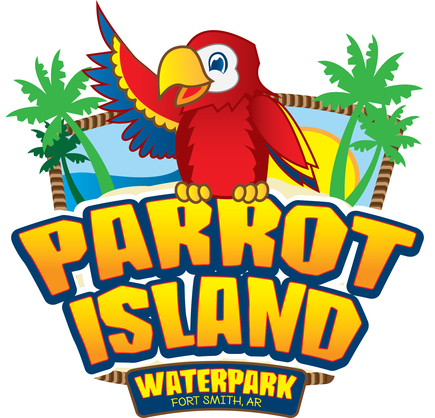 Parrot Island Waterpark - Parrot Island Fort Smith Ar (1699x1632)