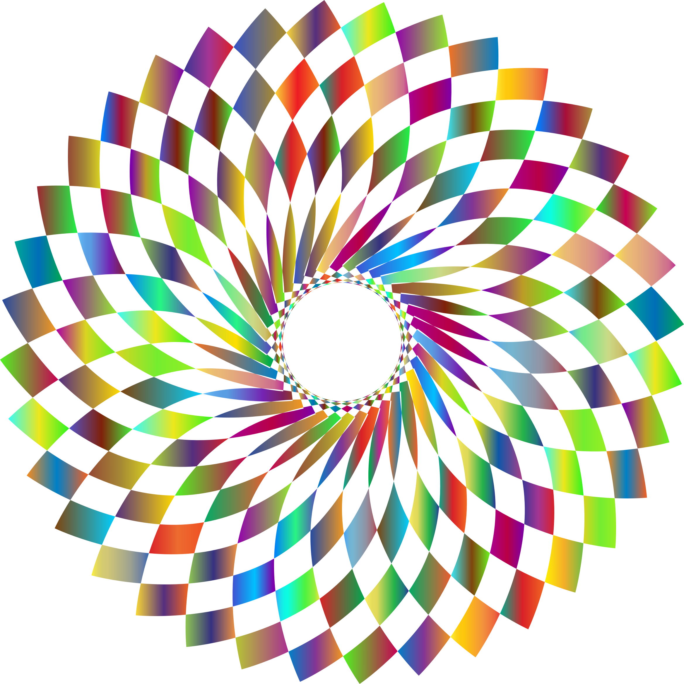 Checkered Vortex No Background - World Civil Defence Day (2336x2336)