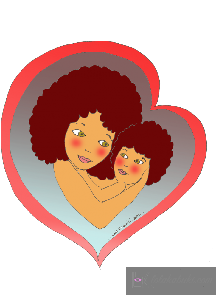 Postal Dia De La Madre Corazones - Postcard (741x1000)