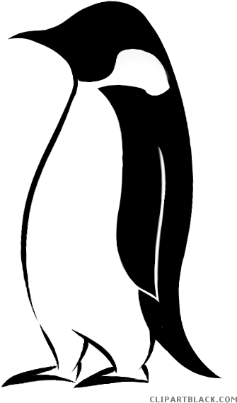 Penguin Small Animal Free Black White Clipart Images - Adã©lie Penguin (400x600)
