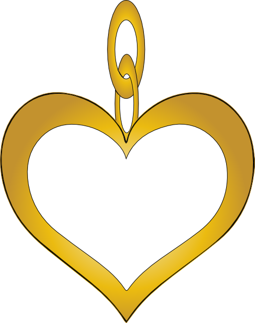 Heart - Heart Necklace Png Clipart (512x648)