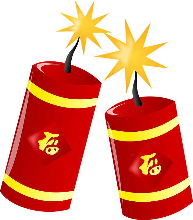 4th Of July Fireworks Clipart 24, Buy Clip Art - Diwali Crackers Clipart (633x720)