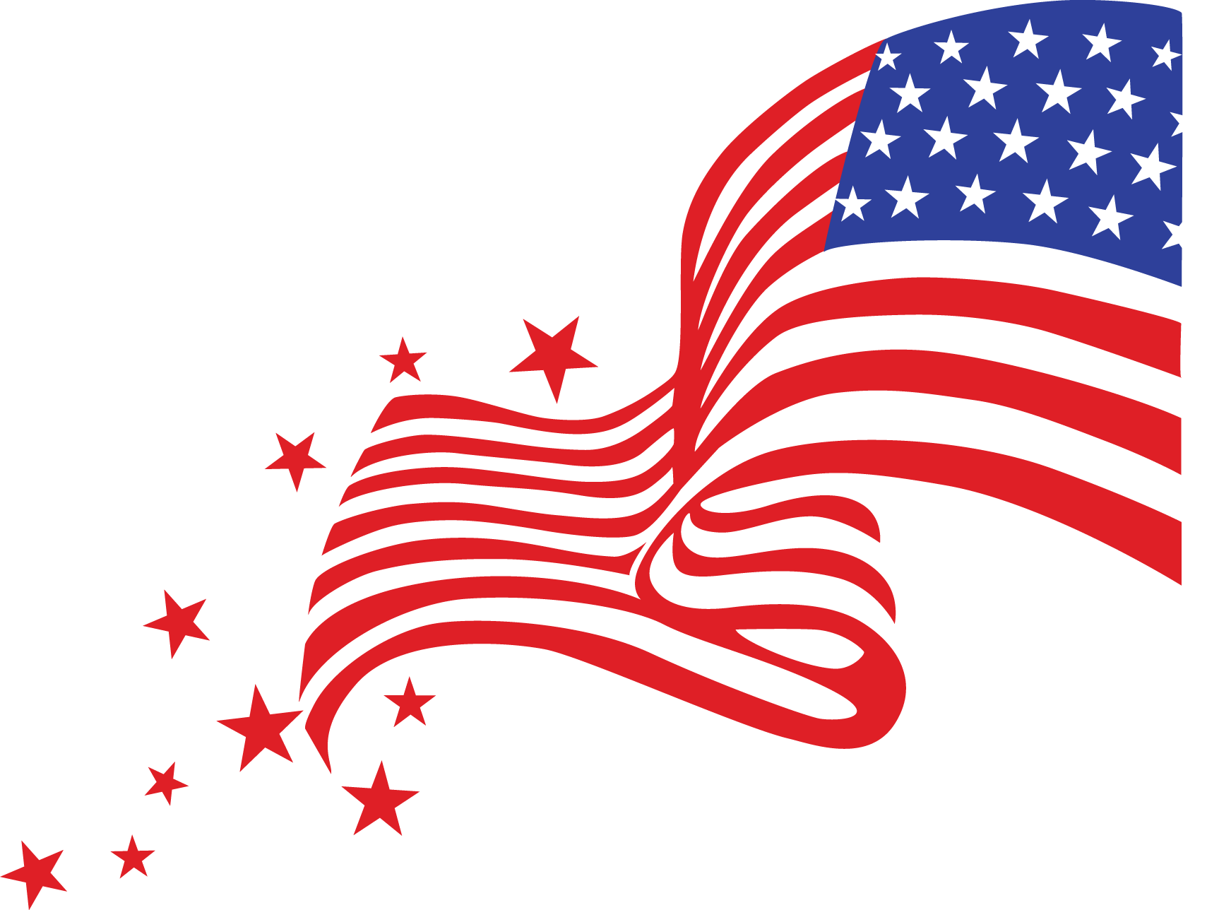 Independence Day Fireworks Clipart - 4th July Independence Day Png (1709x1288)