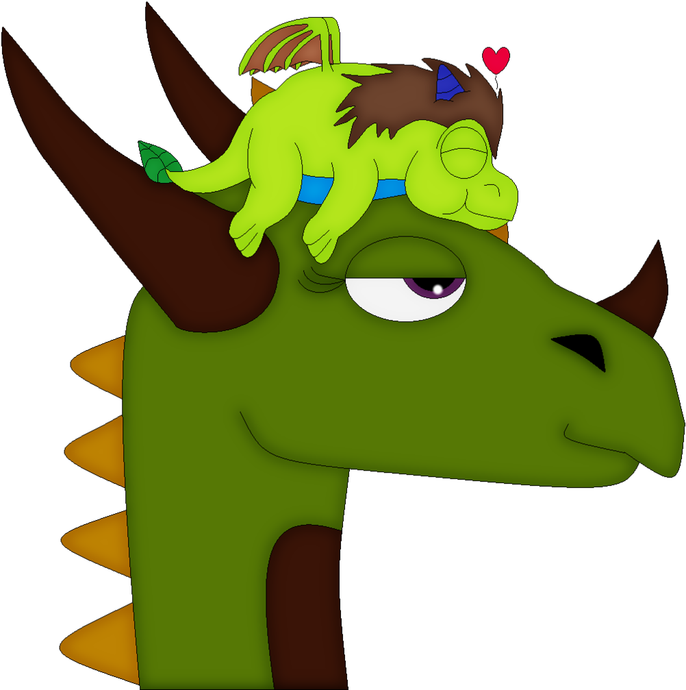 Horse Dragon Green Clip Art - Horse Dragon Green Clip Art (1024x1024)