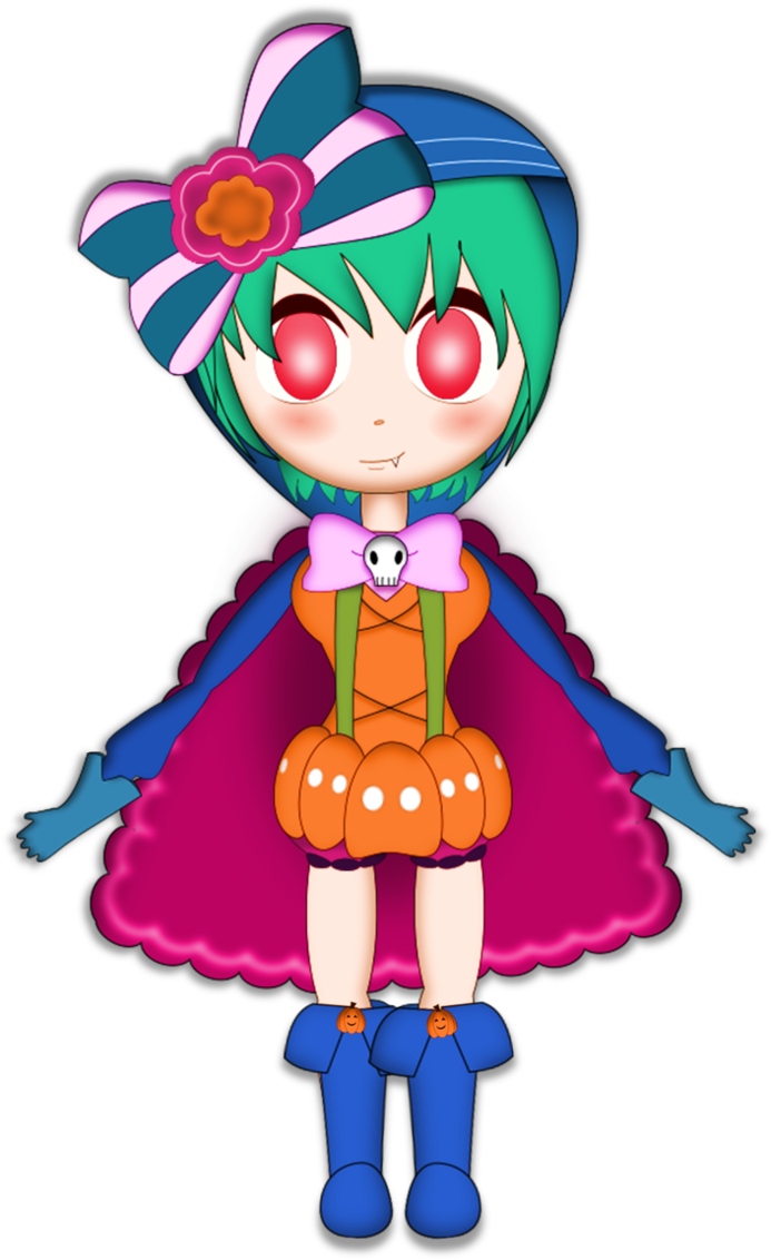 Pumpkin Witch Whisper By Lovley-liv - Cartoon (700x1141)