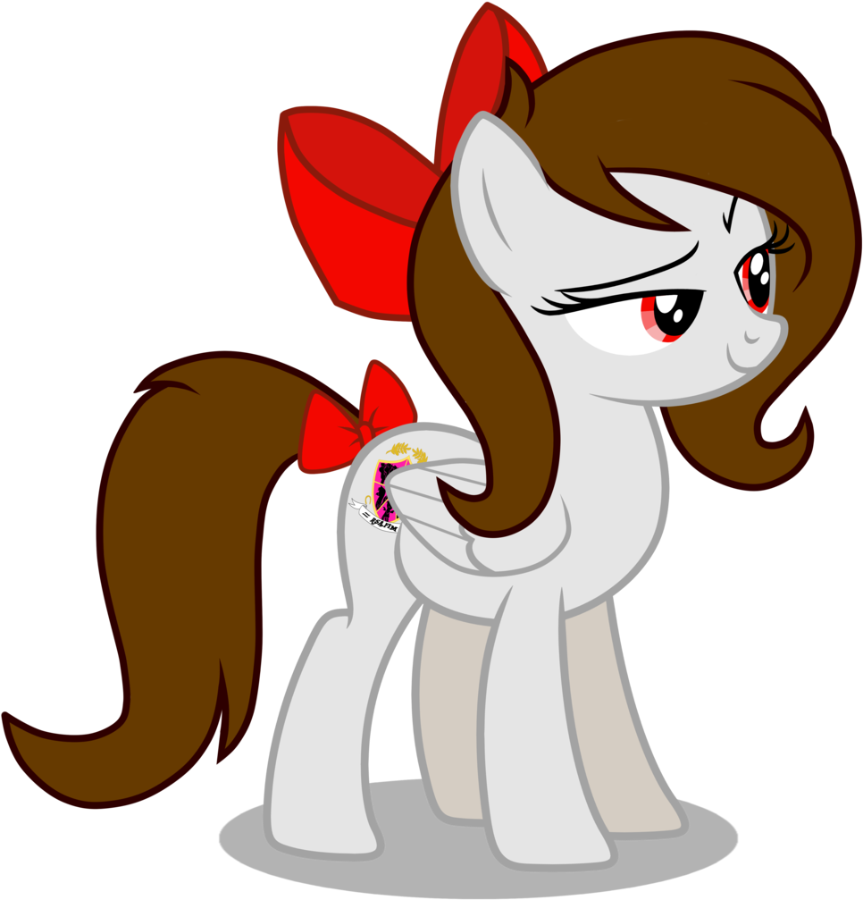 #1553767 - Artist - Rsa - Fim, Bow, Female, Mare, Mexican, - Cartoon (1024x1024)