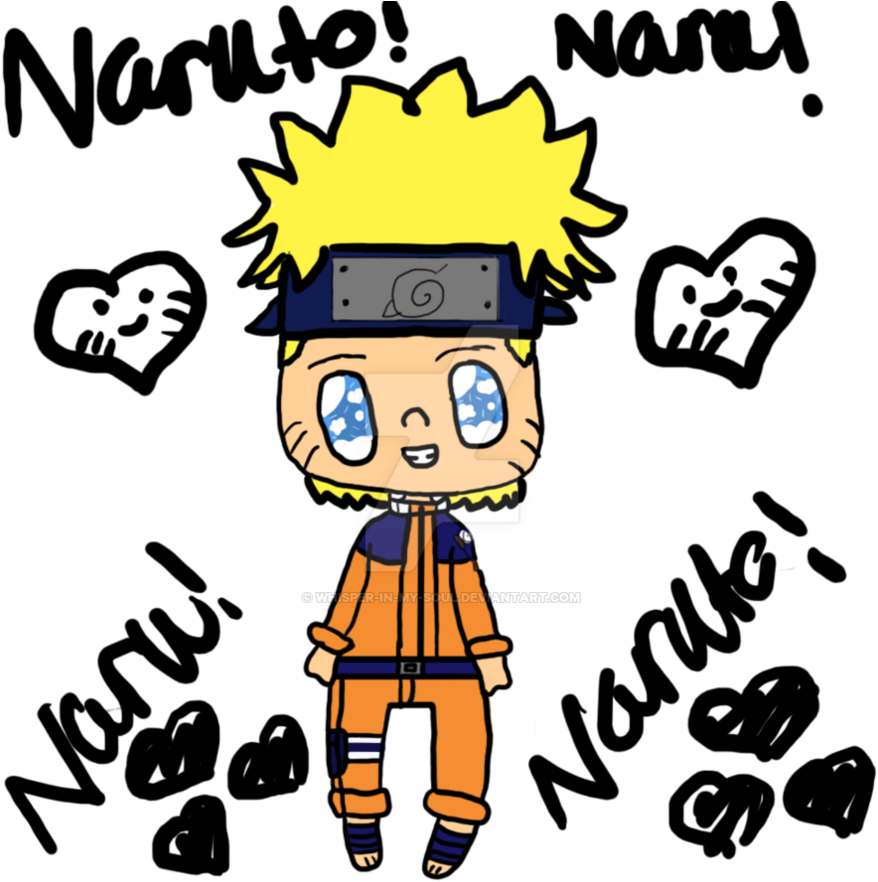Uzumaki Naruto Chibi By Whisper In My Soul - Cartoon (894x894)