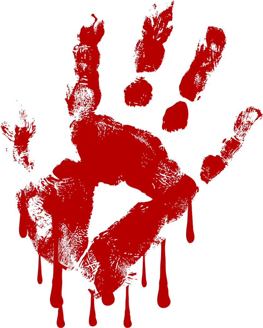 Red Handprint Clipart - Journal Your Life's Journey: Abstract Background 8, (1000x1187)
