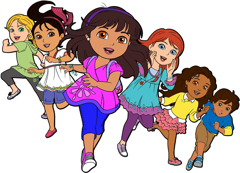 Dora And Friends - Nick Jr Dora And Friends (800x582)