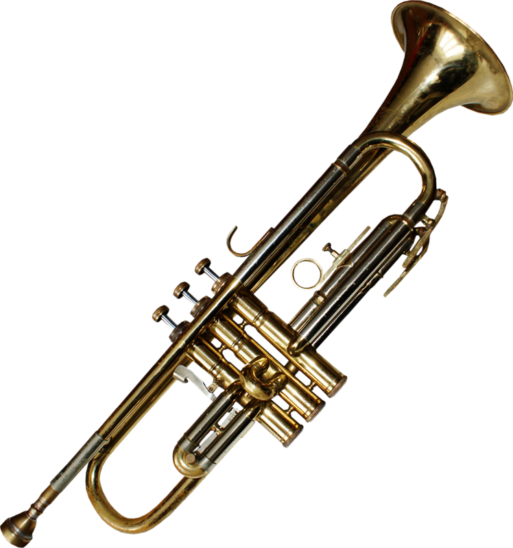 Marching Bandsmusical Instrumentsclip Art - Trompeta Instrumento Png (748x800)