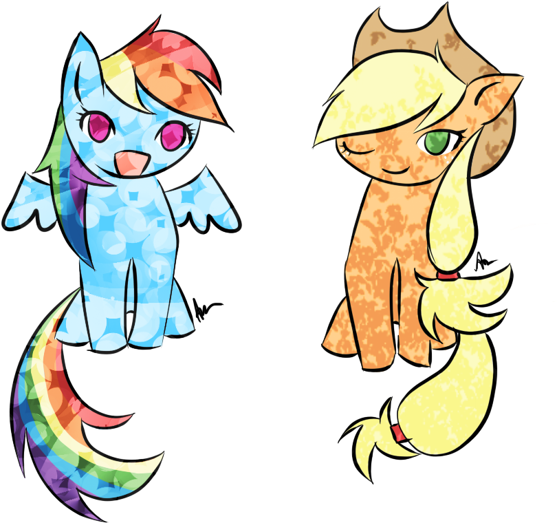 Sandwhisper, Rainbow Dash, Safe - Cartoon (1000x1000)