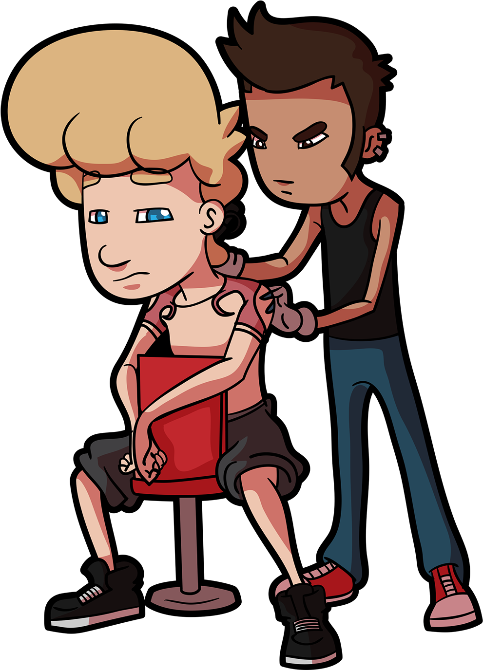 Original Tattoo Ideas For Men - People Getting Cartoon Tattoos (1000x1375)