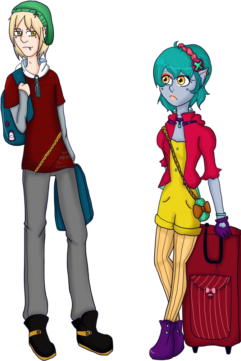 Getting Along In Scaris By Lunabell Getting Along In - Cartoon (900x1313)