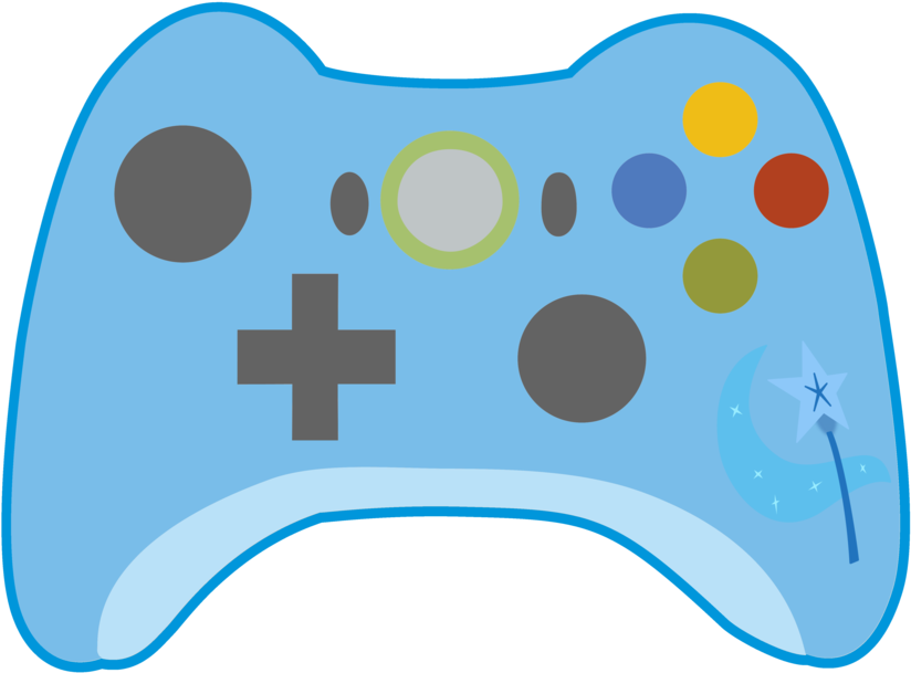 Xbox Controller Cartoon Pic - Xbox One Controller (900x720)
