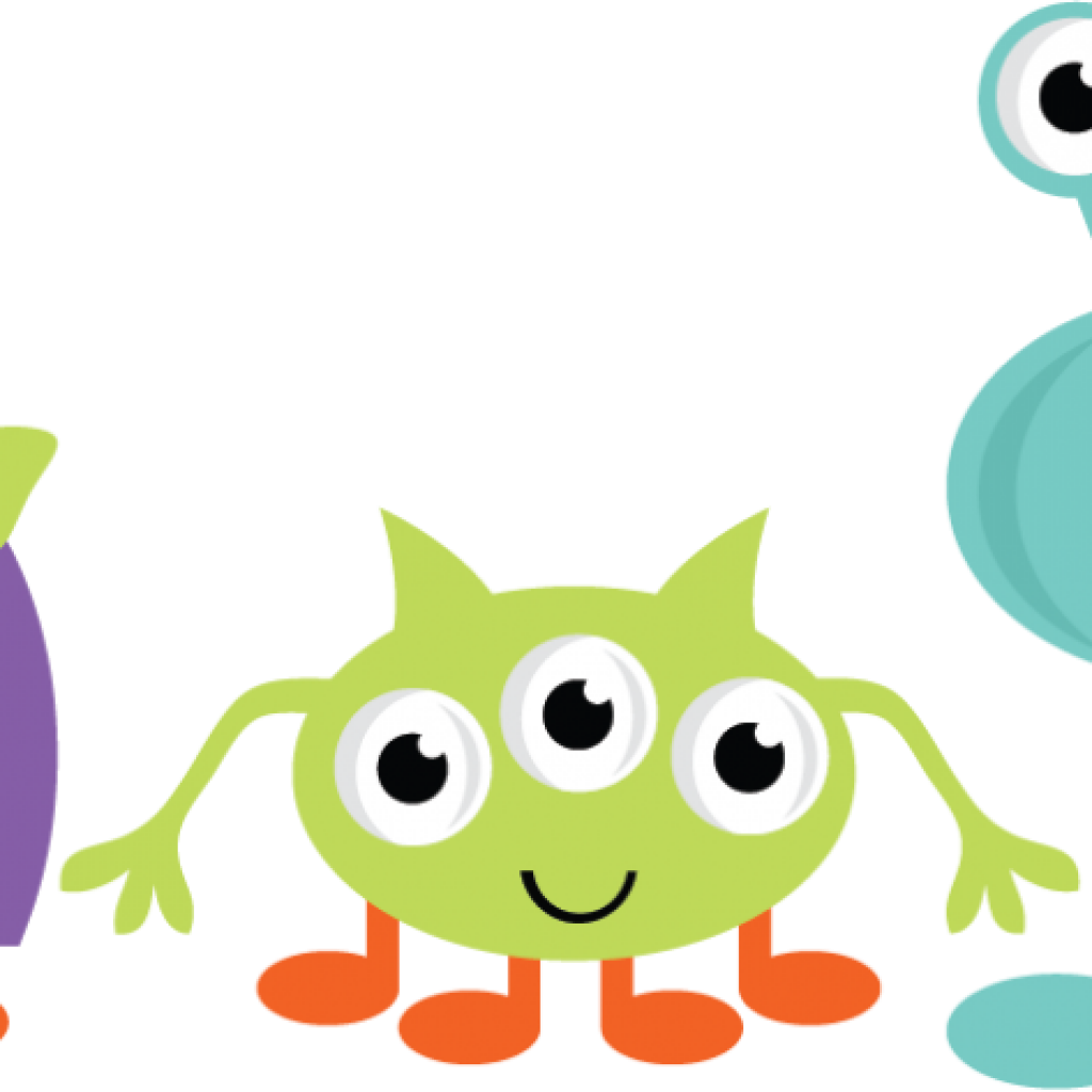Cute Monster Clipart Cute Monsters Svg Cut Files For - Halloween Monster Clipart (1024x1024)