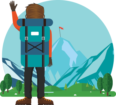 As A Marketer, You Feel Like You're Dragging Your Clients - Illustration (386x352)