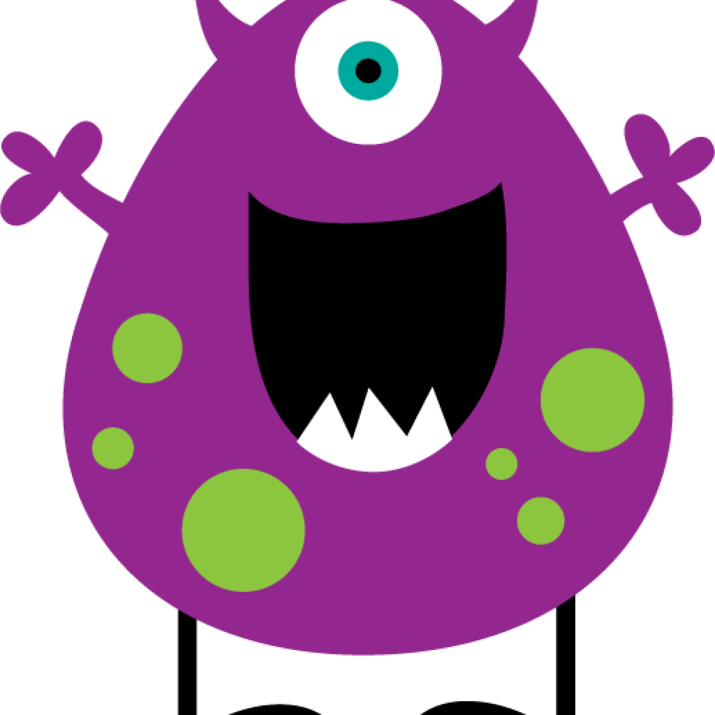Cute Monster Clipart The Eagle S Nest Doing The Monster - Monsters Clipart (1024x1024)