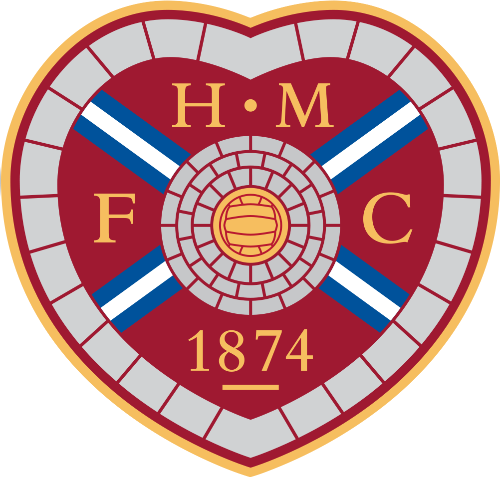 Get Along And Show Your Support - Heart Of Midlothian Logo (1200x1148)