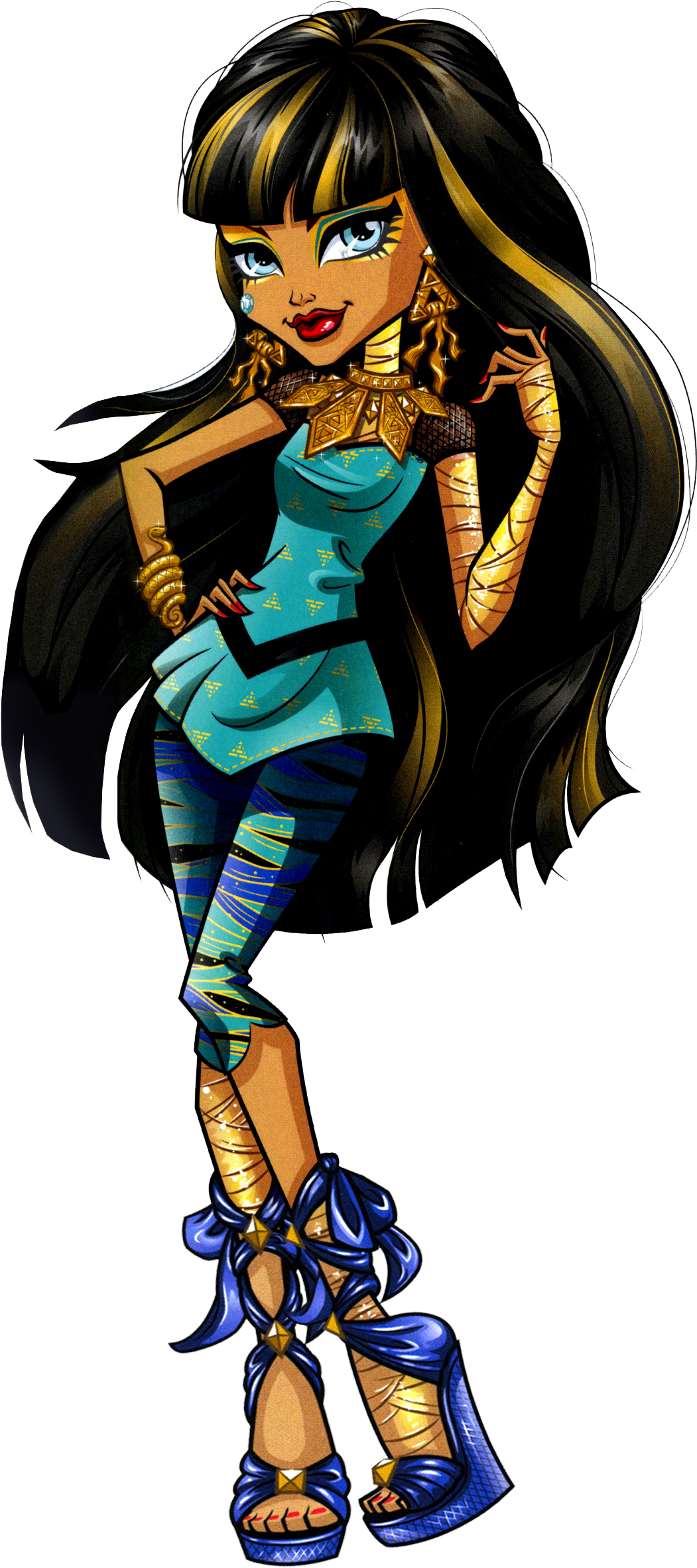 How Do You Boo - Monster High Cleo De Nile Reboot (1104x2405)