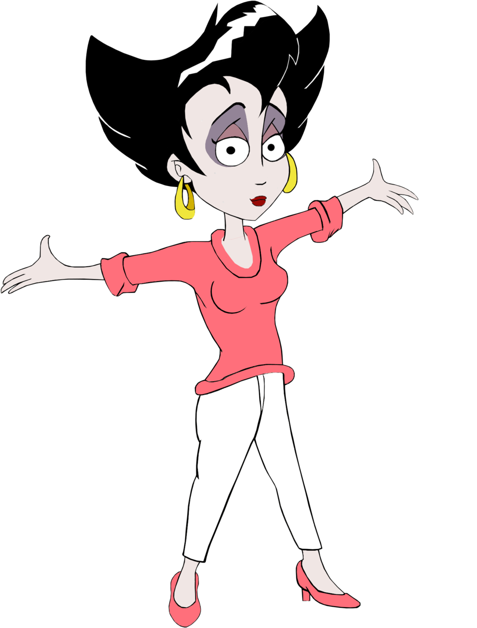 Lydia Halloween Costume By Alex-417 - Cartoon (1024x1460)