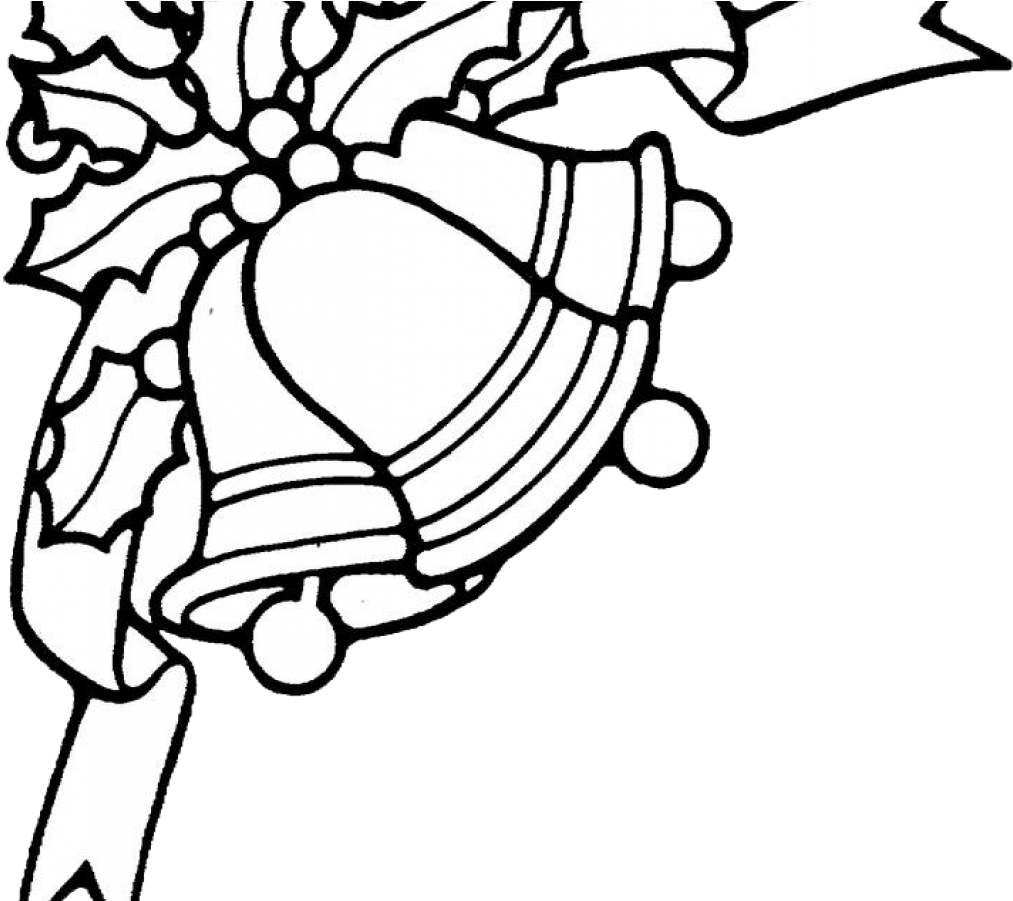 Bell Coloring Pages Coloringsuite Printable Christmas - Christmas Bells Coloring Pages (1021x900)